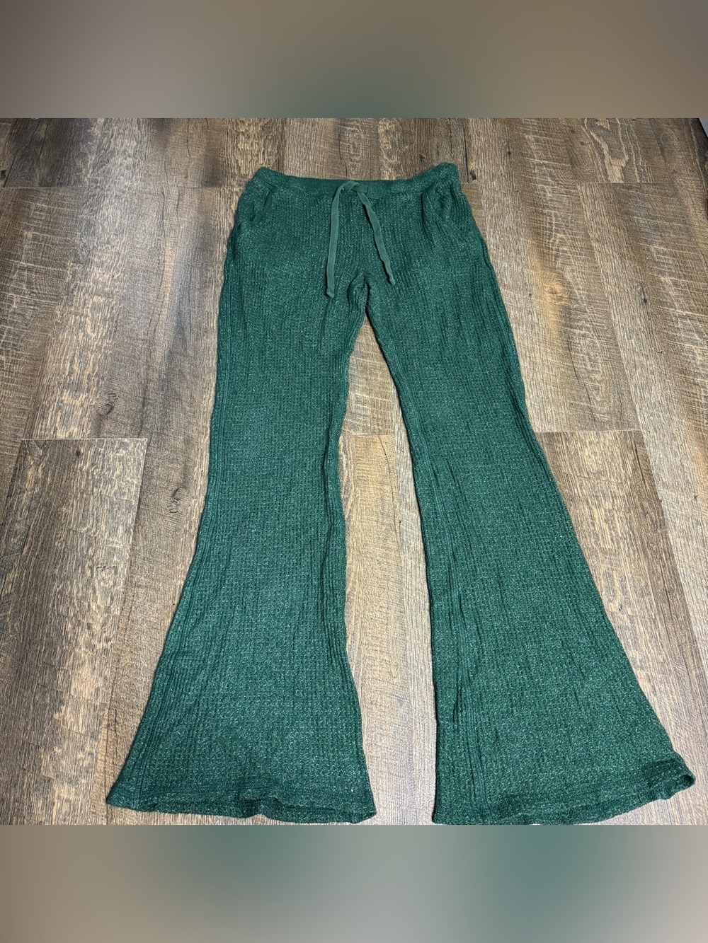 Aeropostale Womens Green Wide Legged Pants